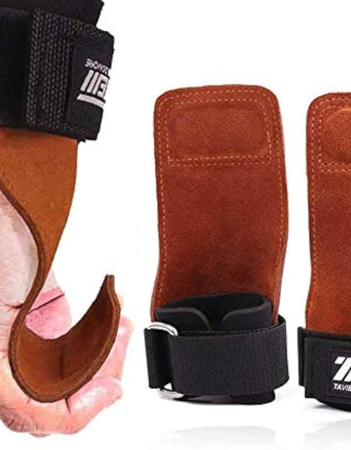 Load image into Gallery viewer, Wrist Straps for Weightlifting for Maximum Grip Support - Lifting Deadlift Strap &amp; Weight Lifting Grips Gloves for Working Out Pull up Deadlifting &amp; Shrugs
